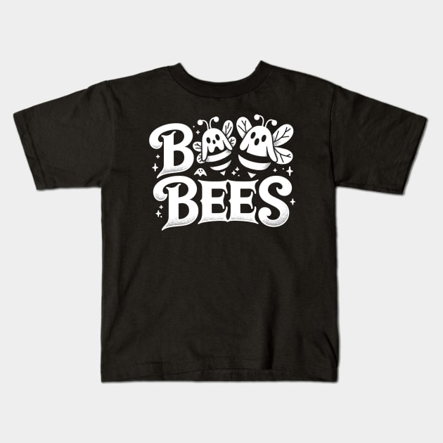 'Boo Bees' Special Halloween design! Kids T-Shirt by WEARWORLD